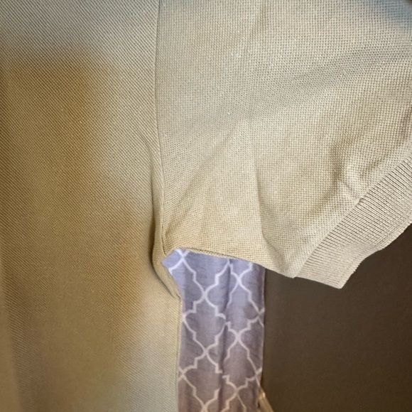 Brand New Men's Beige Polo Shirt. Ptp:21 - Picture 6 of 8